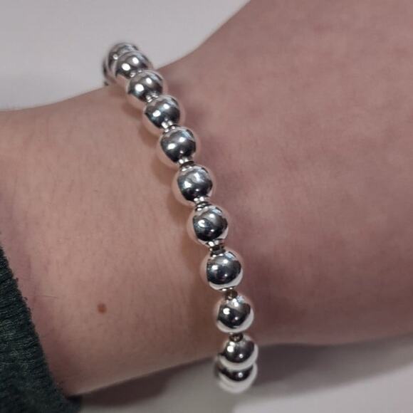 S925 Silver Necklace Bracelet Earrings Jewelry Set Christmas Birthday Gift New!! - Picture 4 of 7